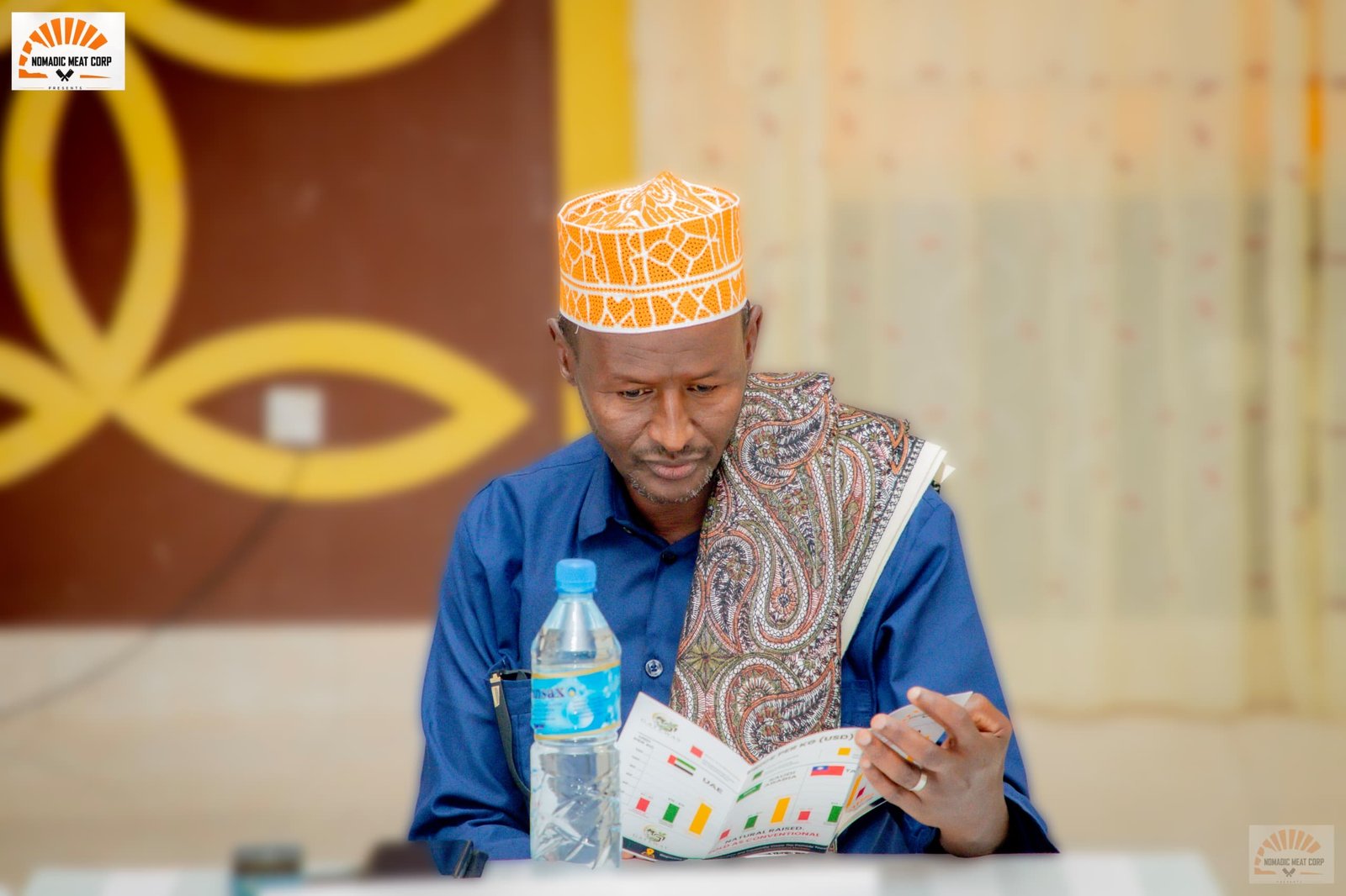 Home Community participant seated at NMC’s Somaliland launch event